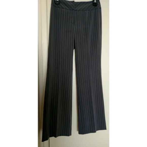 Classiques Entier Pinstripe Pants Gray 0 - Picture 2 of 8